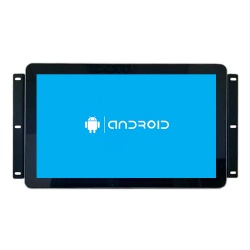 15.6 inch true flat lcd android touch pc with Alu alloy frame