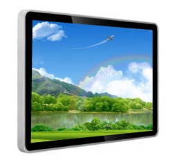 15 inch Pure flat lcd pcap touch monitor with Alu Alloy bezel